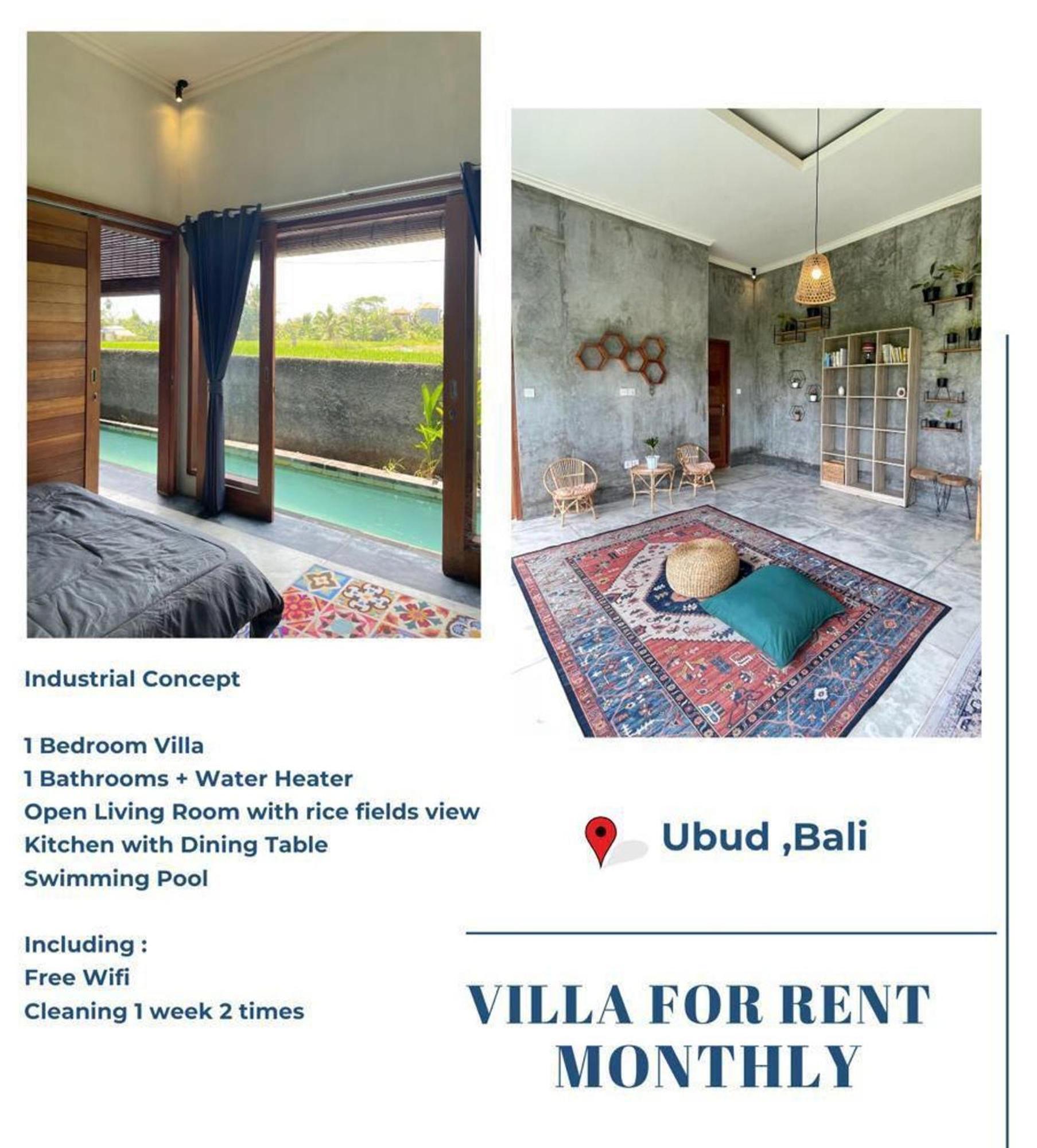 Mandala Rengganis Ubud View Private Villa By Eps Exterior foto